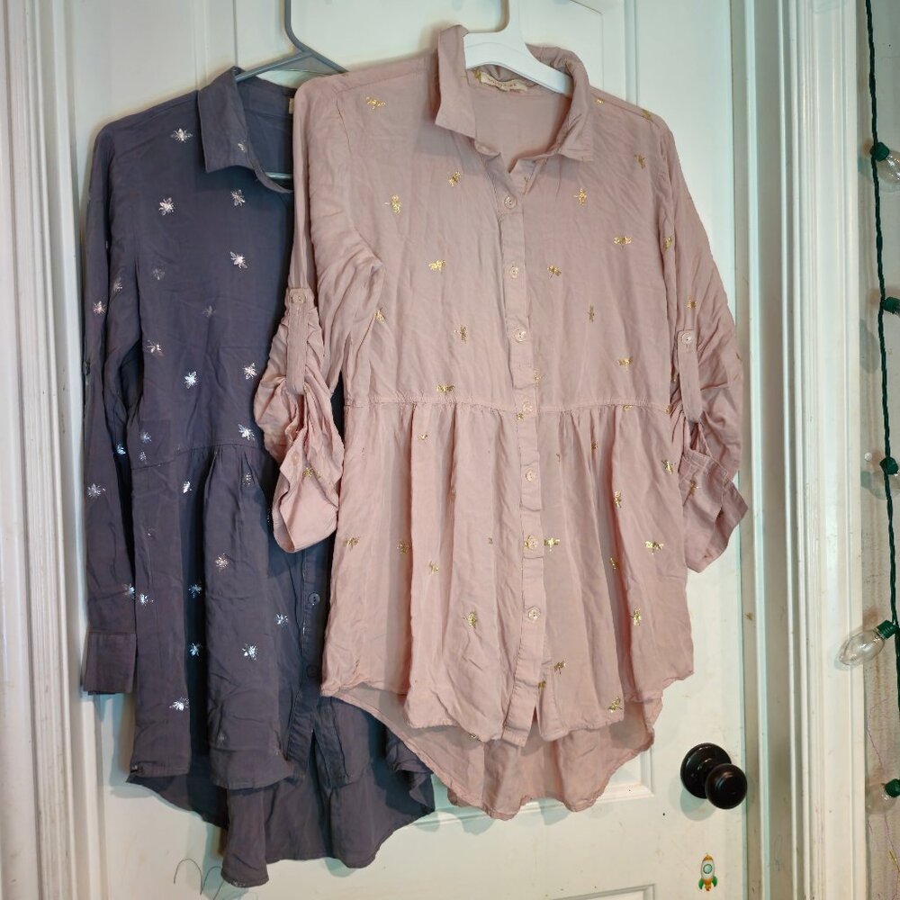 Solitaire Tunic Firefly and Bumble Bee Bundle